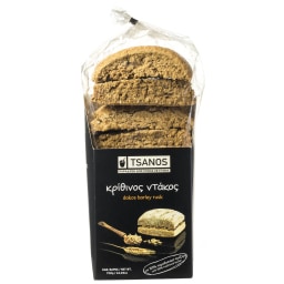 ΤΣΑΝΟΣ | RUSK DAKOS TYPE BARLEY 700G
