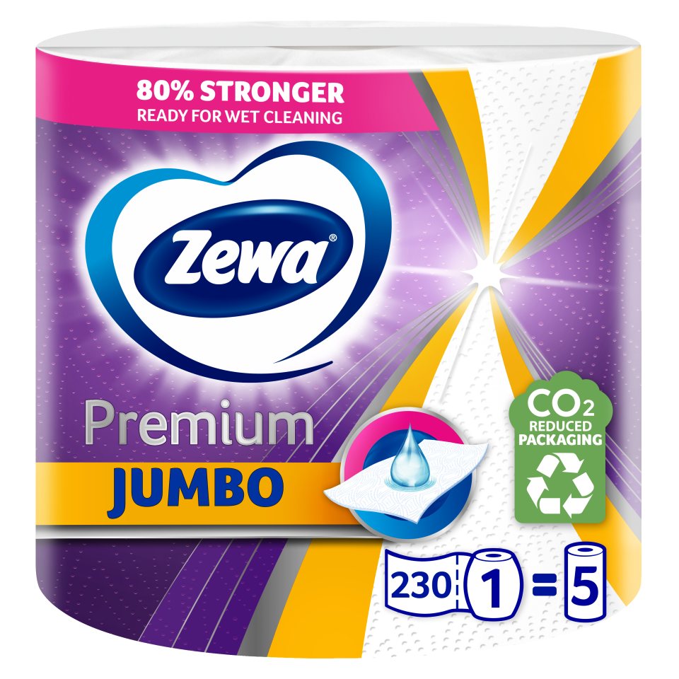 Χαρτί Κουζίνας Jumbo Premium 3 Φύλλα 654g