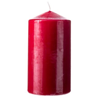 LION | Κερί Παραφίνης Αντικαπνικό 7x13cm Μπορντό 1 Τεμάχιο