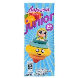 ΛΑΚΩΝΙΑ | Χυμός Spin Loo 4 Φρούτα 250ml