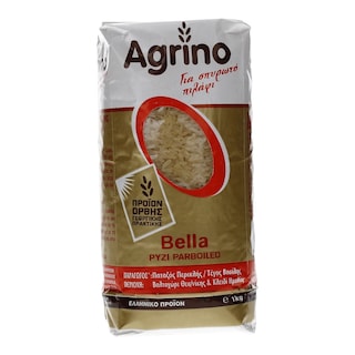 AGRINO | ΡΥΖΙ PARBOILED BELLA ΕΛΛΗΝΙΚΟ 1 KGR