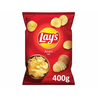 LAYS | Τσιπς Αλάτι 400g