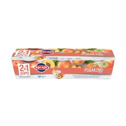 ΚΡΙ ΚΡΙ | Επιδόρπιο Γιαουρτιού Ροδάκινο  3 X 200 gr 2+1 ΔΩΡΟ