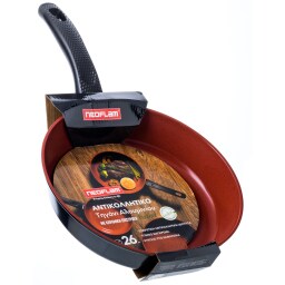 NEOFLAM | NEOFLAM PAN 26CM BLACK RED