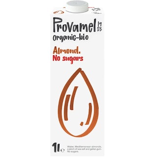 PROVAMEL | Ρόφημα Αμυγδάλου Βιολογικό Χωρίς Ζάχαρη 1lt