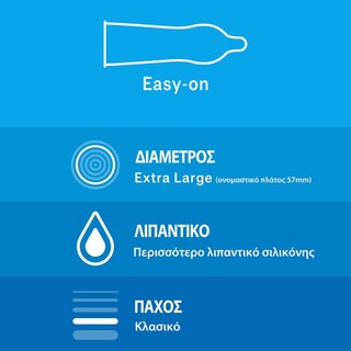 DUREX | Προφυλακτικά Comfort XL 12 Τεμάχια