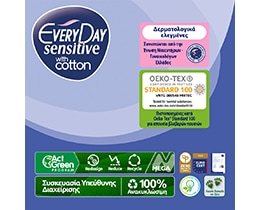 EVERY DAY | Σερβιέτες Ultra Plus Sensitive Normal 18 Τεμάχια