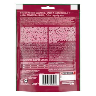 PURINA ONE | Σκυλοτροφή Adventuros Nuggets με Αγριόχοιρο 90g