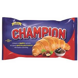 CHAMPION Κρουασάν Πραλίνα Φουντουκιού 70g