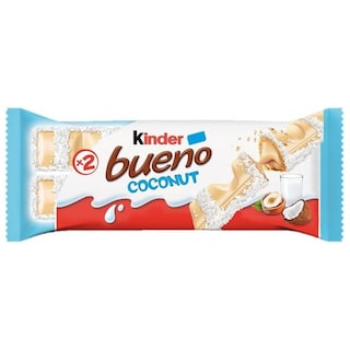 KINDER | Γκοφρέτα Bueno Σοκολάτα Καρύδα 39g