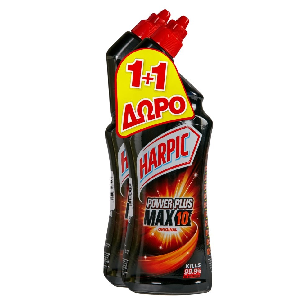HARPIC Υγρό Καθαριστικό Λεκάνης Power Plus 750ml 1+1 Δώρο