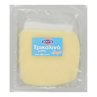 ΦΑΓΕ | Τυρί Ημίσκληρο Τρικαλινό Ελαφρύ Φέτες 220g