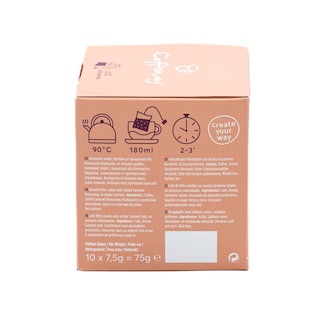 COFFEE WAY | Καφέ Φίλτρου Αλατισμένη Καραμέλα Μερίδες 10x7.5g