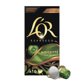 LOR | Κάψουλες Καφέ Espresso Φουντούκι 10x5.2g