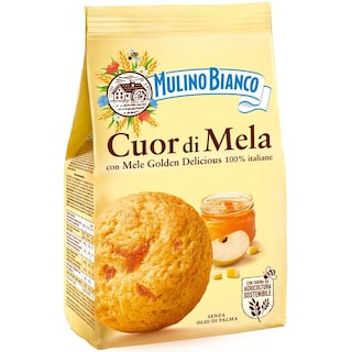 BARILLA | Μπισκότα Γεμιστά Mulino Bianco με Μήλο 250g