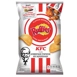 RUFFLES | Τσιπς KFC 120g
