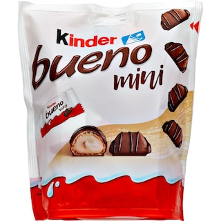 KINDER | Σοκολατάκια Γάλακτος Bueno Minis Φουντούκι 108gr