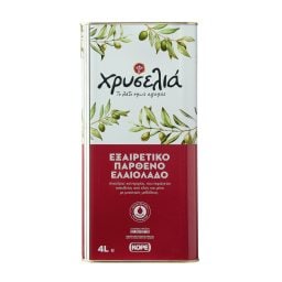 ΧΡΥΣΕΛΙΑ | Ελαιόλαδο Εξαιρετικό Παρθένο 4lt