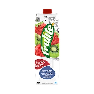 FRULITE | Φρουτοποτό Ακτινίδιο Φράουλα 1lt