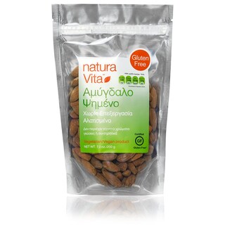 NATURA VITA | Αμύγδαλο Ψημένο Αλατισμένο Χωρίς Γλουτένη 200g
