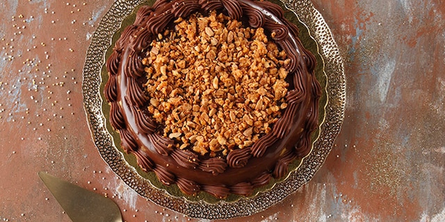 Τούρτα Κροκάν Αμύγδαλο