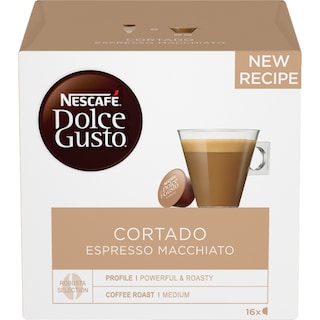 NESCAFE | DOLCE GUSTO | Κάψουλες Dolce Gusto Cortado Espresso Macchiato 100.8g