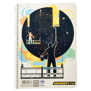SKAG | STATIONERY UNIV. FUN ΝΟΤΕΒΟΟΚS 17X25 2S