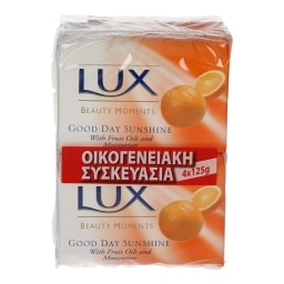LUX | ΣΑΠΟΥΝΙ GOOD DAY SUNSHINE 4 X 125 GR