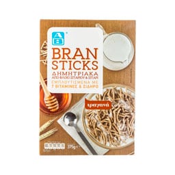 ΑΒ | Δημητριακά Bran Sticks 375gr