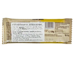RAW | Μπάρα Korona Μπανάνα & Πρωτείνη Κάνναβης 30gr