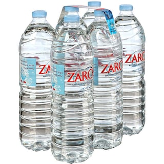 ZAROS | ΕΠΙΤΡΑΠΕΖΙΟ ΝΕΡΟ ΦΥΣΙΚΟ ΜΕΤΑΛΛΙΚΟ  2LT 6PACK