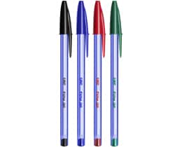 BIC | Στυλό Cristal Soft 1.2mm Διάφορα Χρώματα 8+2 Τεμάχια