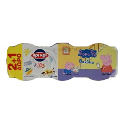 ΚΡΙ ΚΡΙ | Επιδόρπιο Γιαουρτιού Βανίλια 3Χ140 gr 2+1 Δώρο 2 ΚΑΙ 1 ΔΩ