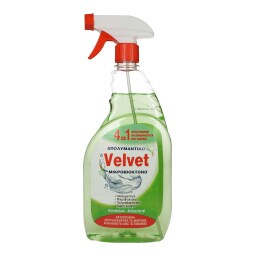 VELVET | Απολυμαντικό Spray 4 σε 1 Μικροβιοκτόνο 750ml