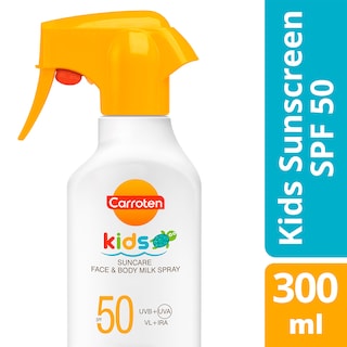CARROTEN | Αντηλιακό Γαλάκτωμα Spray Trigger Kids Suncare SPF50 300ml