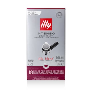 ILLY | Espresso Coffee Ground Pods Intenso Bold Roast 131g