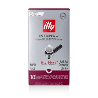 ILLY | Καφές Espresso Αλεσμένος Μερίδες Intenso Bold Roast 131g