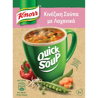 KNORR | KNORR QUICK SOUP CHIN.VEGET.36GR