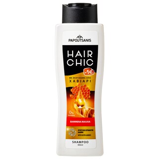 HAIR CHIC | Σαμπουάν Εκχύλισμα Χαβιάρι Βαμμένα Μαλλιά -1Ε 400ml