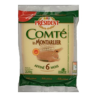 PRESIDENT | Τυρί Ημίσκληρο Montarlier Comte 220g