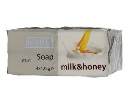 CARE | ΣΑΠΟΥΝΙ ΜΕΛΙ ΚΑΙ ΓΑΛΑ 4 X 125 GR