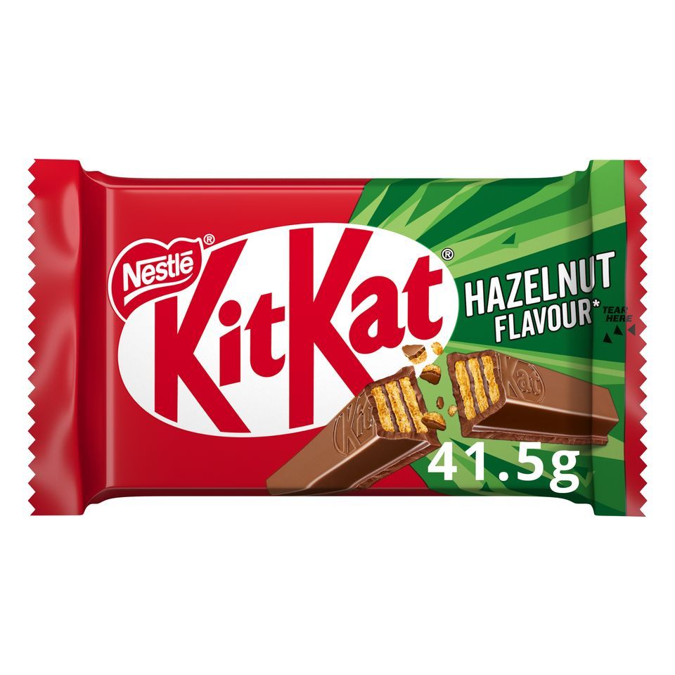 KITKAT Γκοφρέτα Σοκολάτα Γάλακτος Φουντούκι 41.5g