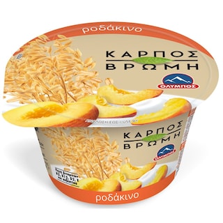 ΟΛΥΜΠΟΣ | Φυτικό Επιδόρπιο Καρπός Βρώμη Ροδάκινο 150g