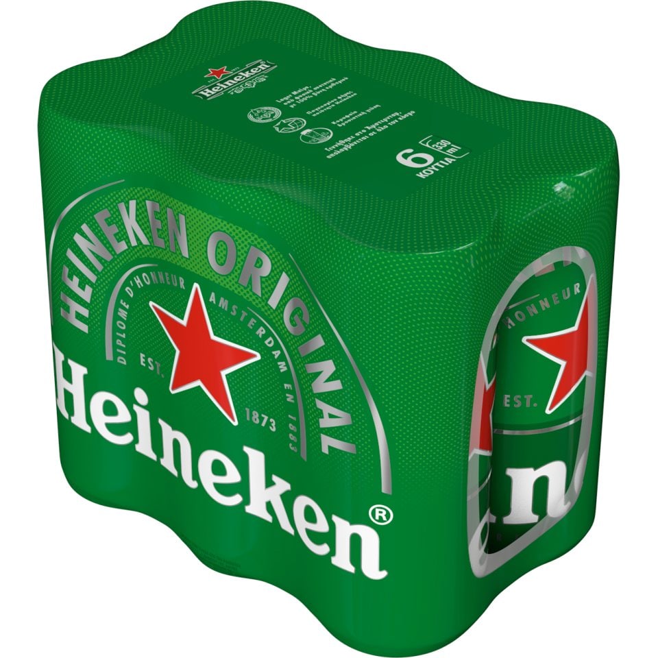 HEINEKEN Μπύρα Lager Κουτί 6x330ml