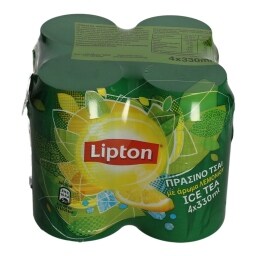 LIPTON | ICE TEA GREEN ΚΟΥΤΙ 4 X 330 ML