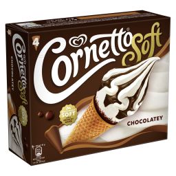 CORNETTO | Ice Cream Rocket Chocolatey Vanilla 4x81g