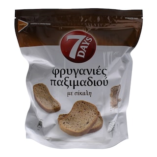 7DAYS | ΦΡΥΓΑΝΙΕΣ ΠΑΞΙΜΑΔΙΟΥ ΣΙΚΑΛΗΣ 200 GR