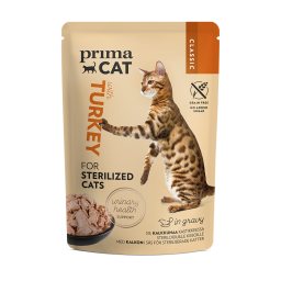 Τροφή Γάτας Γαλοπούλα Sterilized Grain Free 85g