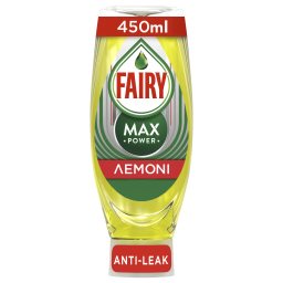 FAIRY | Υγρό πιάτων Max Power Λεμόνι 450ml
