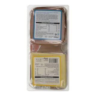 ΑΒ | Σετ Γαλοπούλα Καπνιστή & Τυρί Edam  400gr